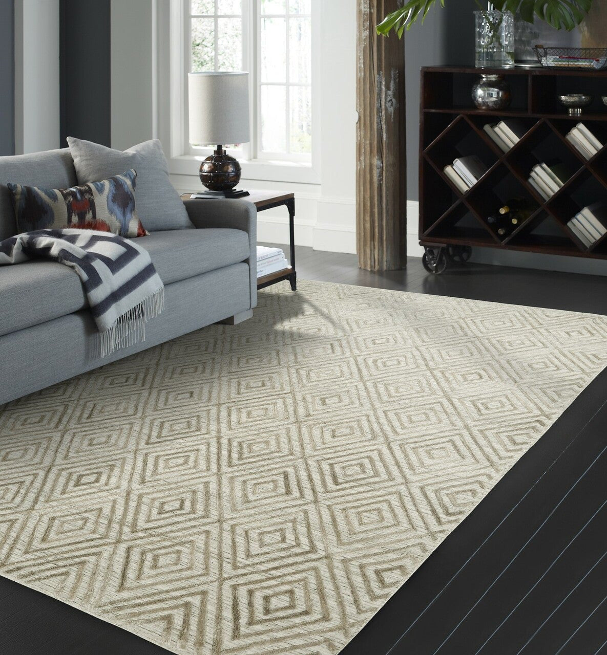 8' x 10' Transitional Hand Loom Silk rug, Rug #TT5931