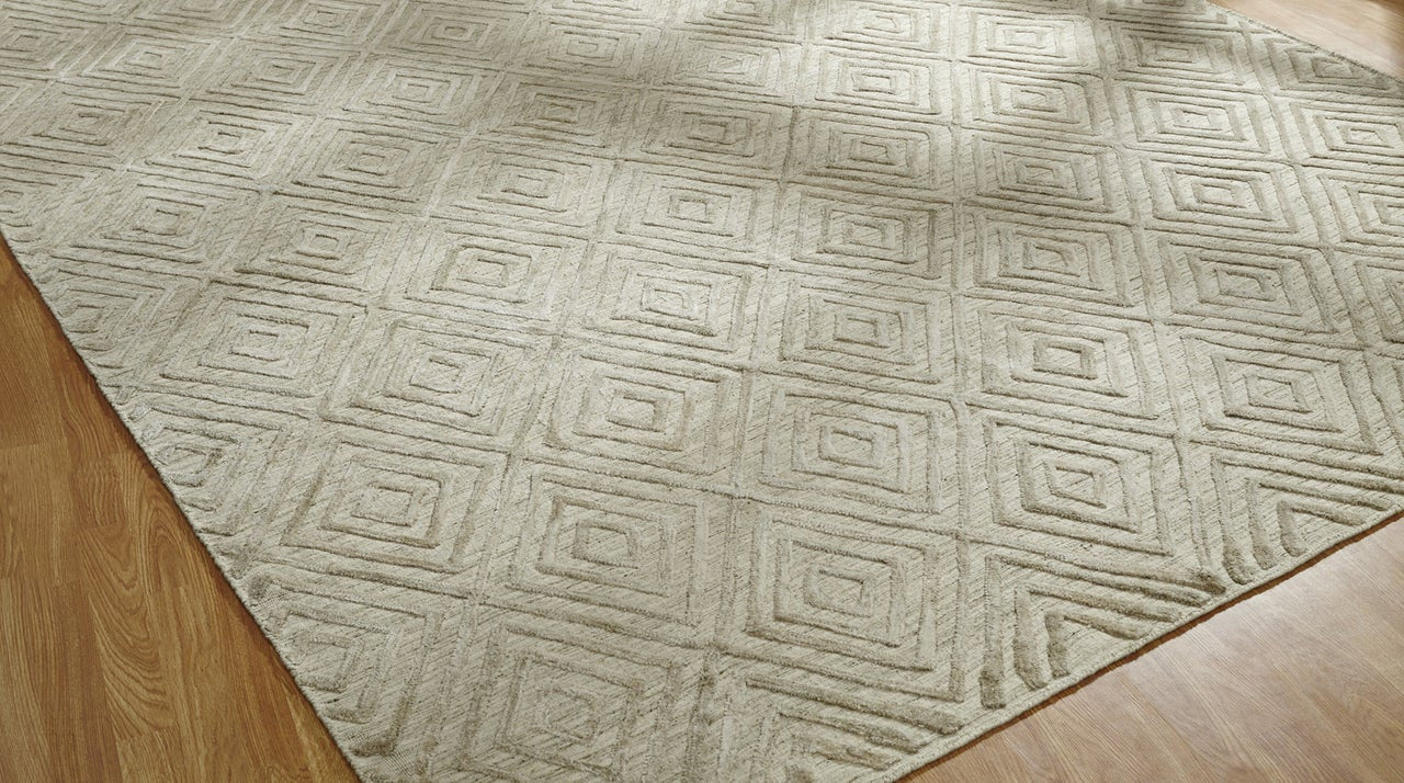 3'6" x 5'6" Transitional Hand Loom Silk rug, Rug #TT5931