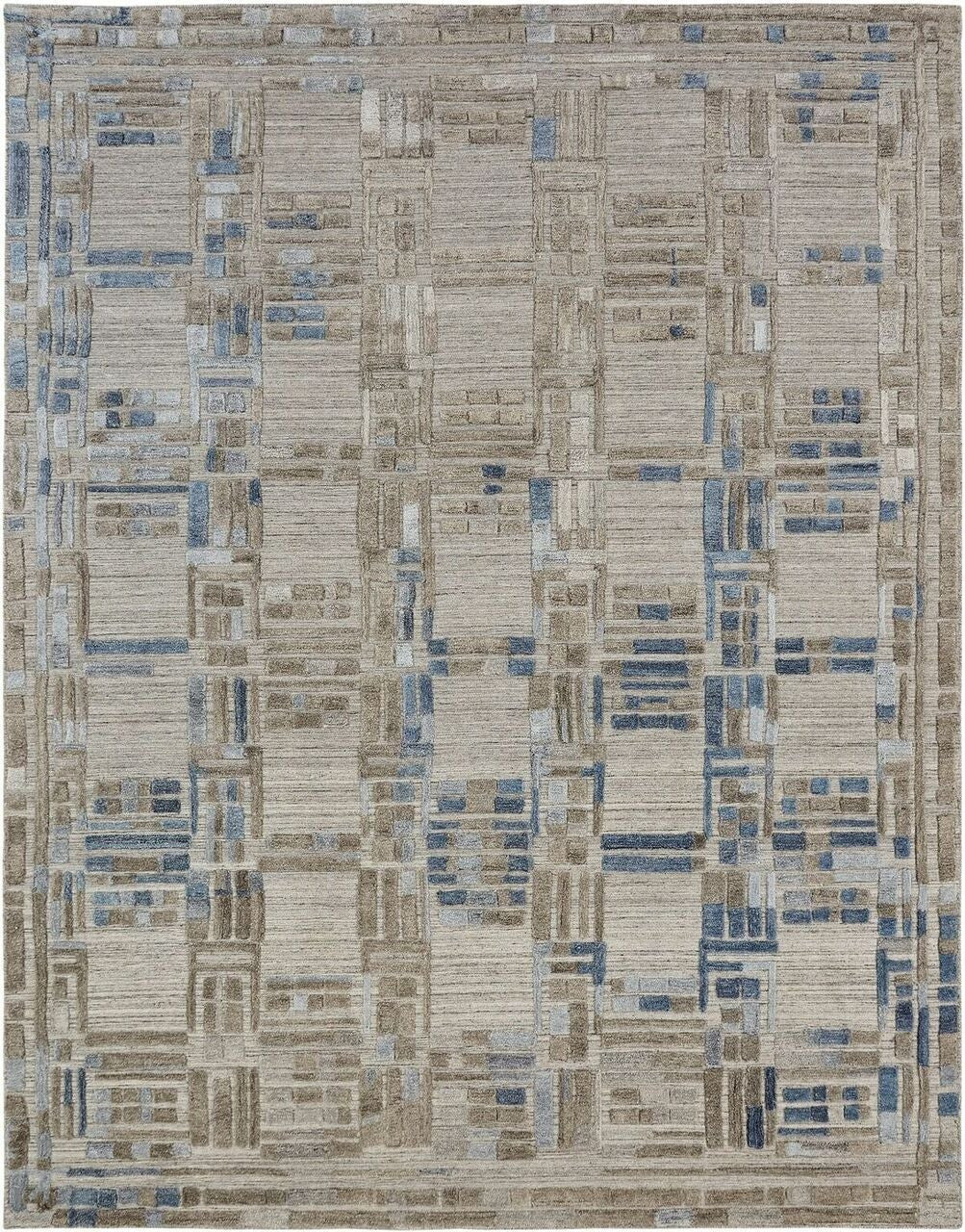 2' x 3' Modern Hand Loom Silk rug, Rug #TT5971