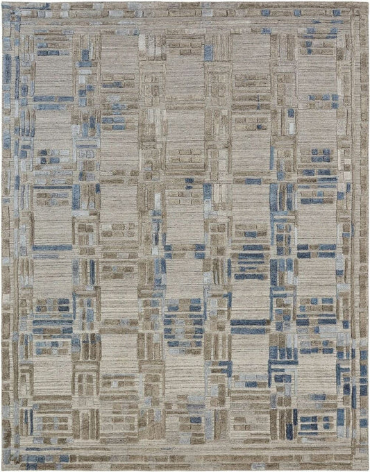 2' x 3' Modern Hand Loom Silk rug, Rug #TT5971