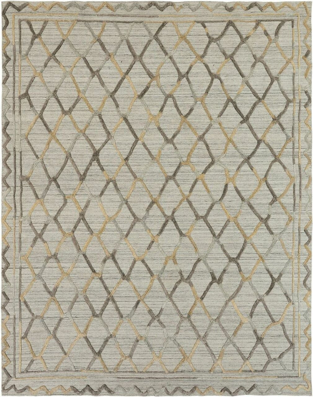 2' x 3' Modern Hand Loom Silk rug, Rug #TT5981
