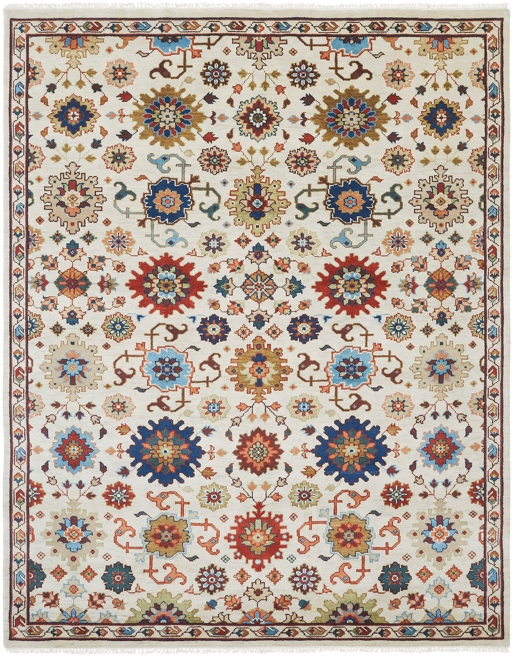 6' x 9' Transitional Hand-Knotted Wool rug, Rug #US1202