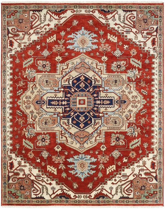 6' x 9' Traditional Hand-Knotted Wool rug, Rug #US1211