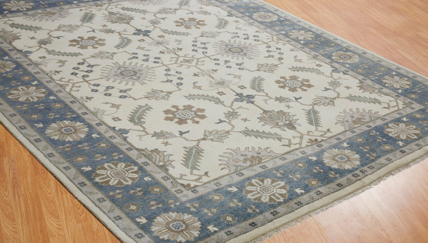 9' x 12' Traditional Hand-Knotted Wool rug, Rug #US1301