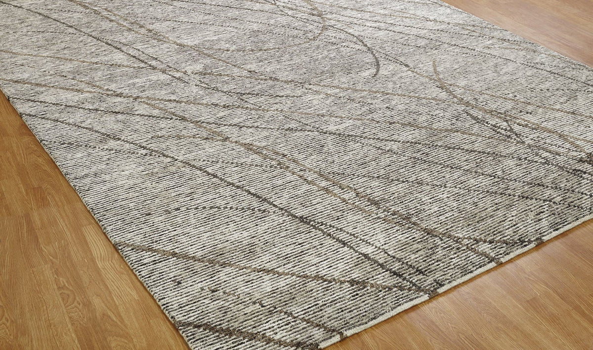 3' x 5' Modern Hand-Knotted Silk rug, Rug #VS6051