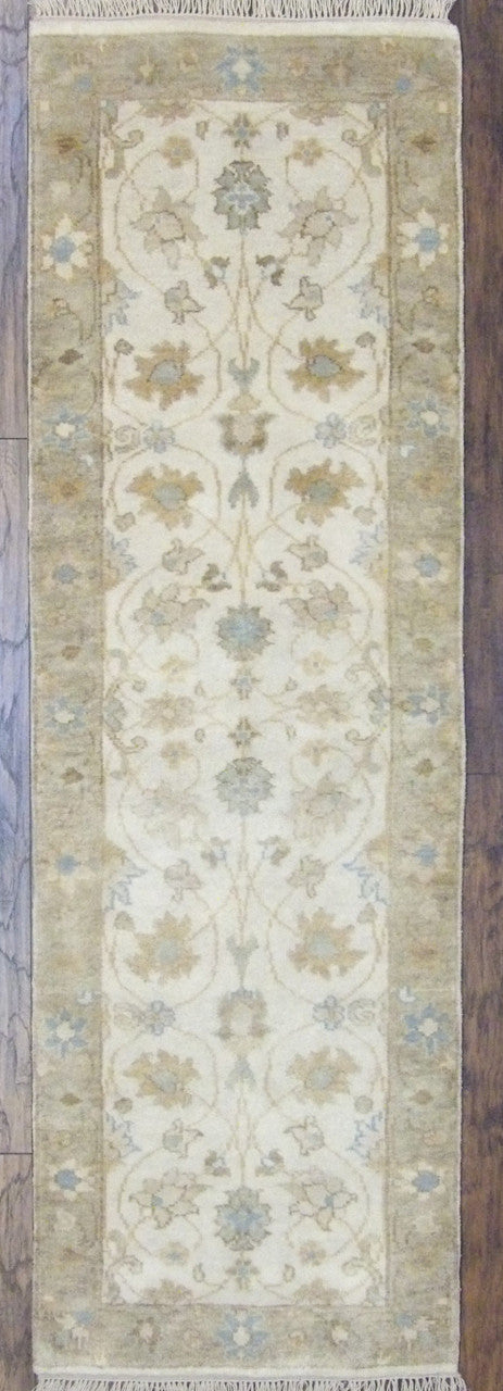 2x8 Oushak Hand-Knotted Wool rug, Rug #101-416