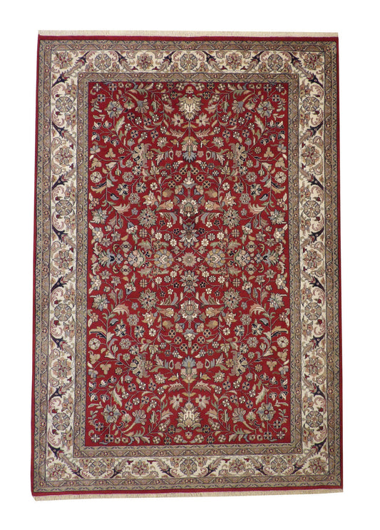 7x10 Traditional Hand-Knotted Wool rug, Rug #101-2240
