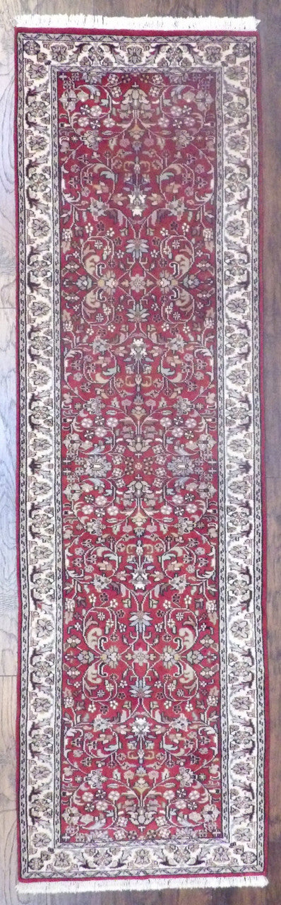2x10 Traditional Hand-Knotted Wool rug, Rug #101-11185