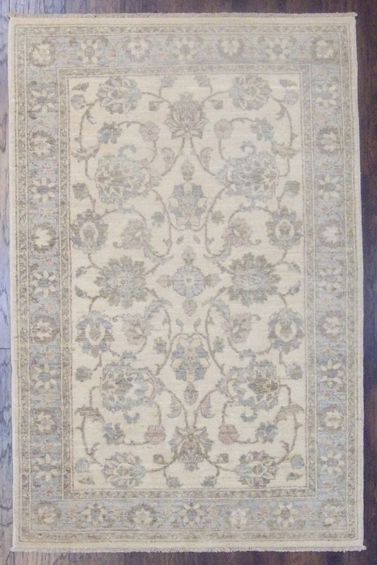 4x6 Oushak Hand-Knotted Wool rug, Rug #101-624