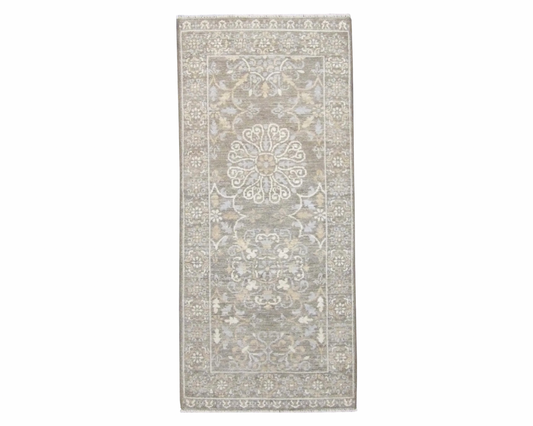 2x6 Oushak Hand-Knotted Wool rug, Rug #101-205