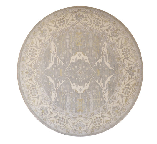 10x10 Oushak Hand-Knotted Wool rug, Rug #101-20335