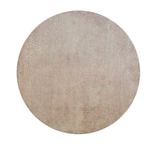 6x6 Modern Hand-Knotted Silk rug, Rug #101-2035