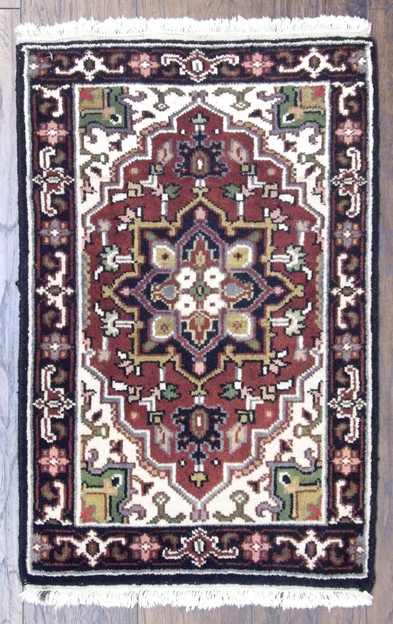 2x3 Tribal Hand-Knotted Wool rug, Rug #101-320