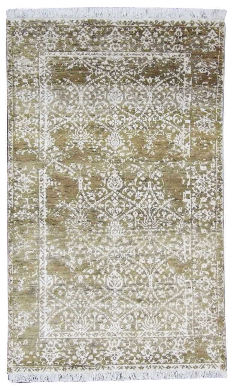 3x5 Transitional Hand-Knotted Wool rug, Rug #101-188