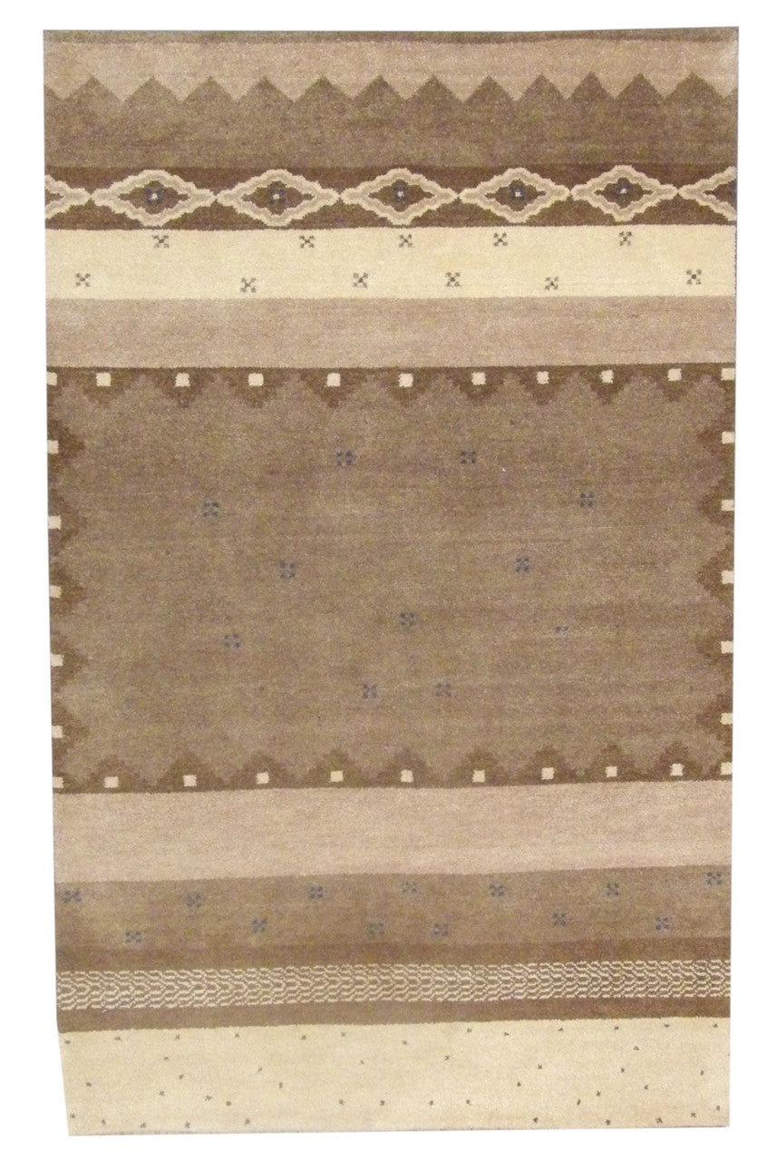 Tribal Hand-Knotted Wool rug, Rug #101-837