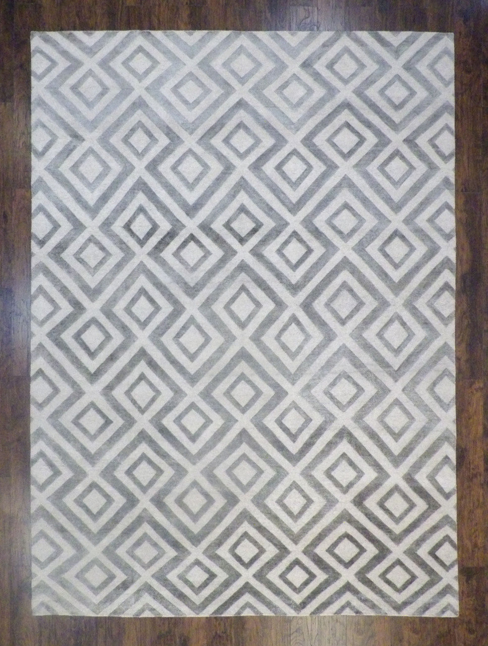 10x14 Modern Hand-Knotted Wool rug, Rug #101-5640
