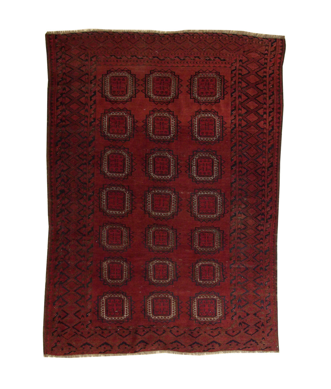 5x7 Tribal Hand-Knotted Wool rug, Rug #101-5044