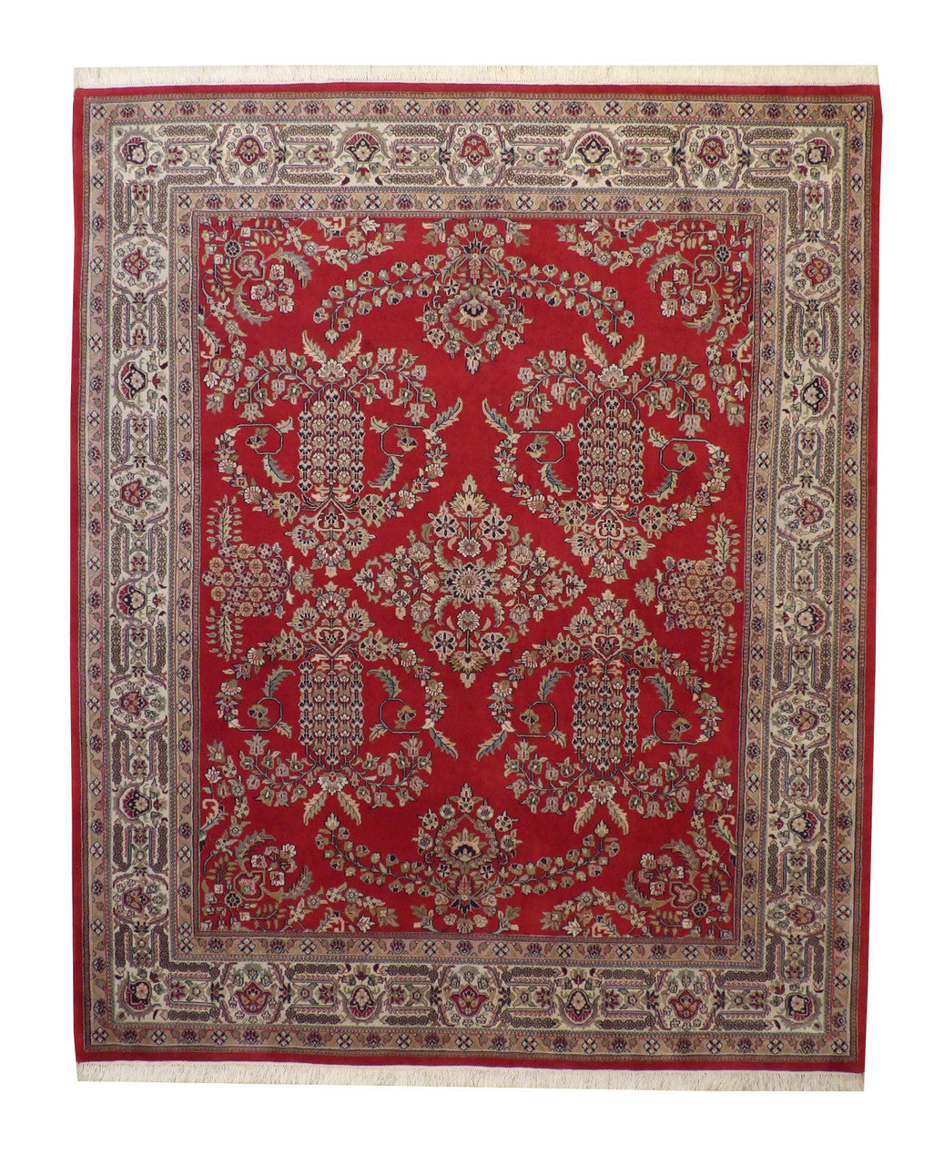 8x10 Antique Hand-Knotted Wool rug, Rug #101-2271