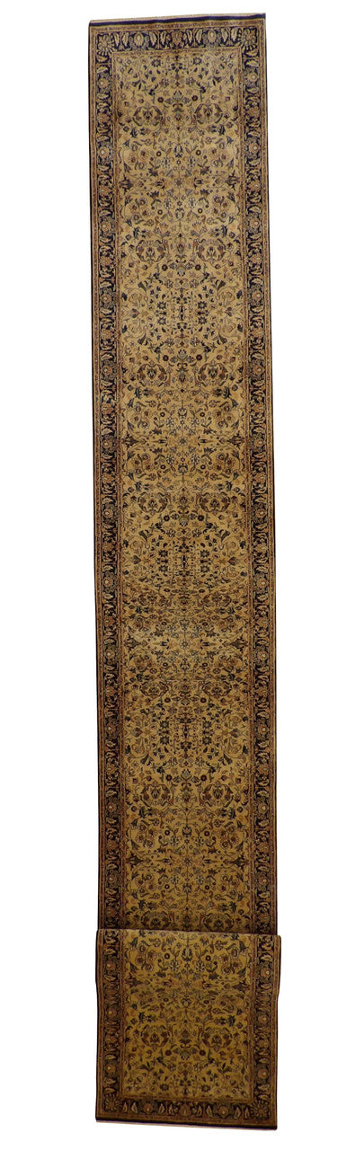 3x19 Traditional Hand-Knotted Wool rug, Rug #101-2291