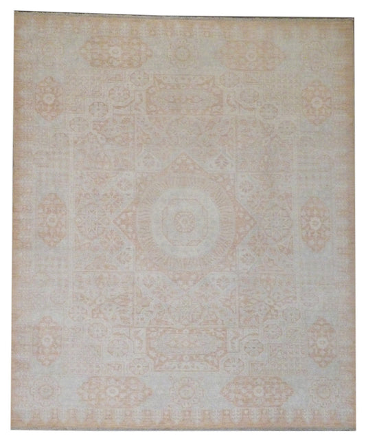 8x10 Oushak Hand-Knotted Wool rug, Rug #101-998