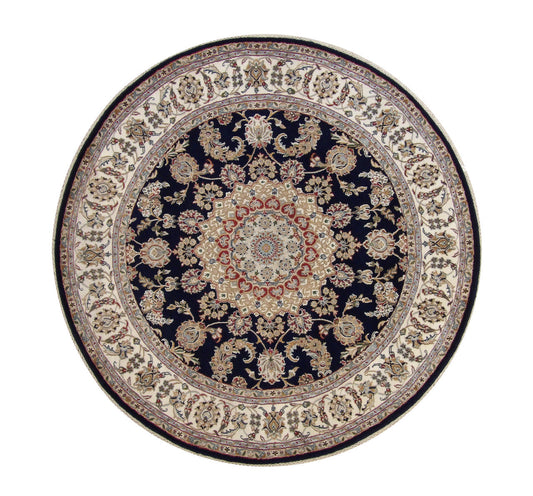 6x6 Traditional Hand-Knotted Wool rug, Rug #101-2344