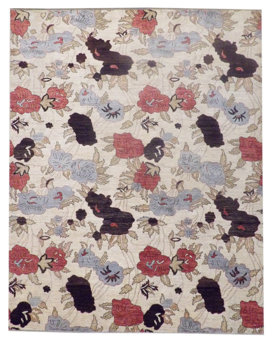 8x10 Oushak Hand-Knotted Wool rug, Rug #101-1011