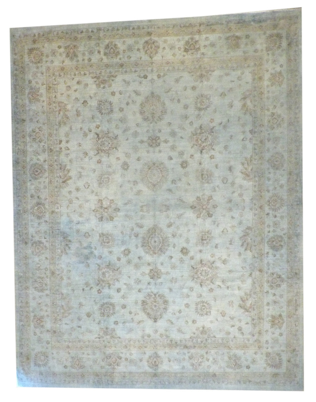 13x17 Vintage Hand-Knotted Wool rug, Rug #101-1131
