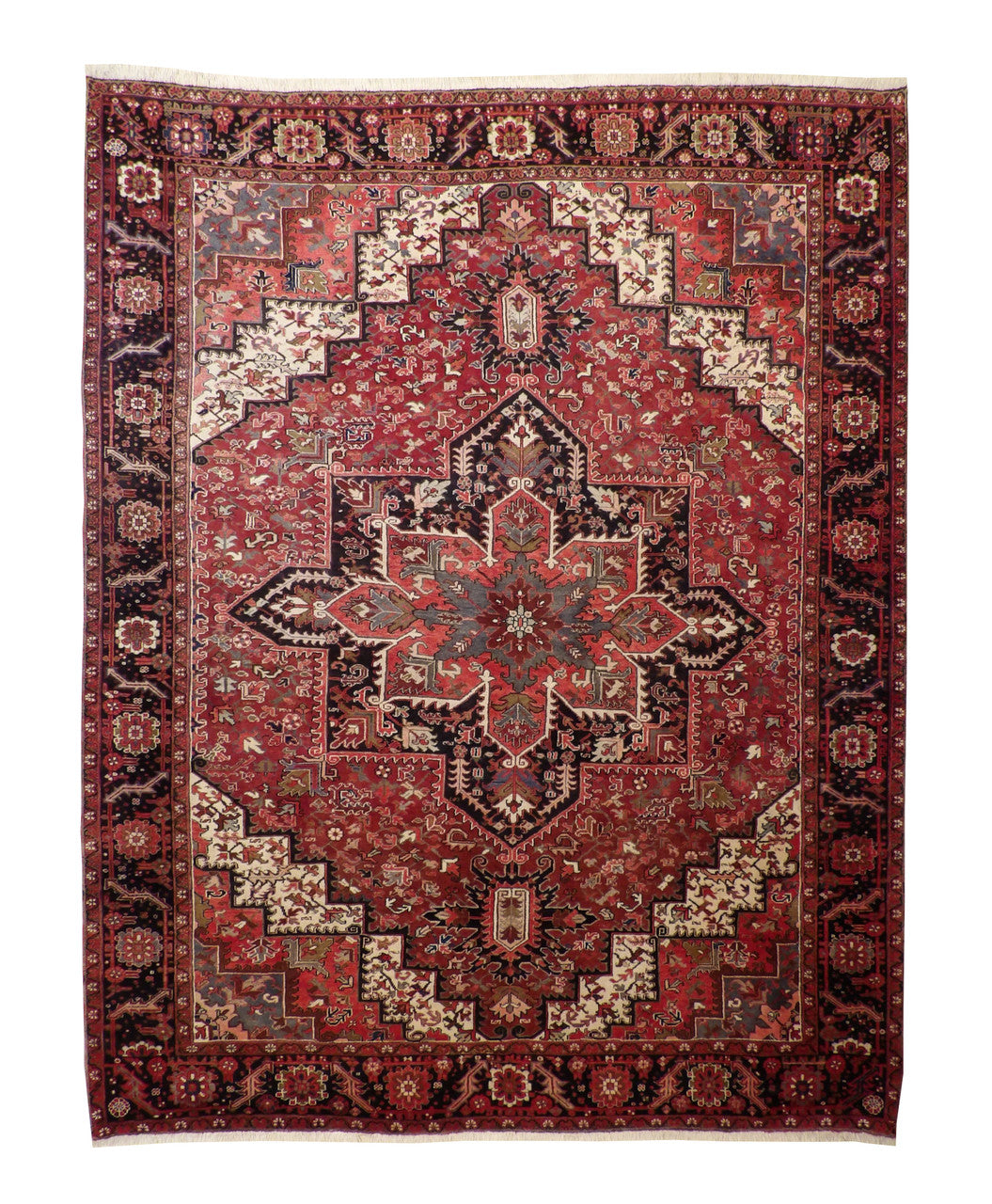10x13 Antique Hand-Knotted Wool rug, Rug #con-holmes