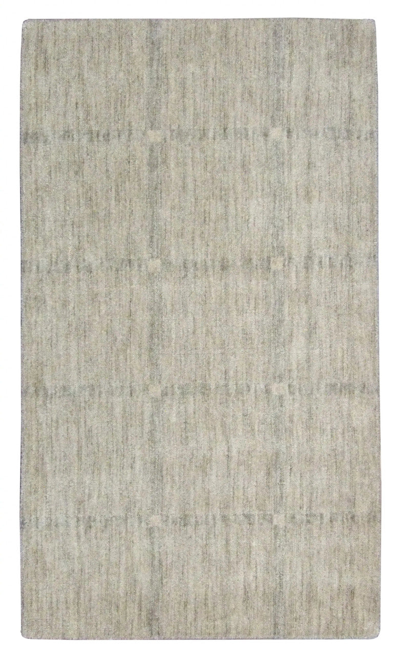 3x5 Modern Hand-Knotted Wool rug, Rug #101-173
