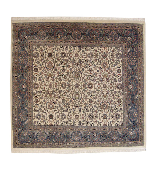 6x6 Traditional Hand-Knotted Wool rug, Rug #101-2223