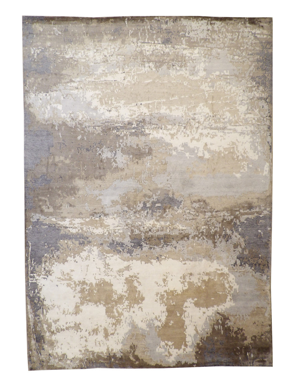 10x14 Modern Hand-Knotted Wool rug, Rug #101-20252