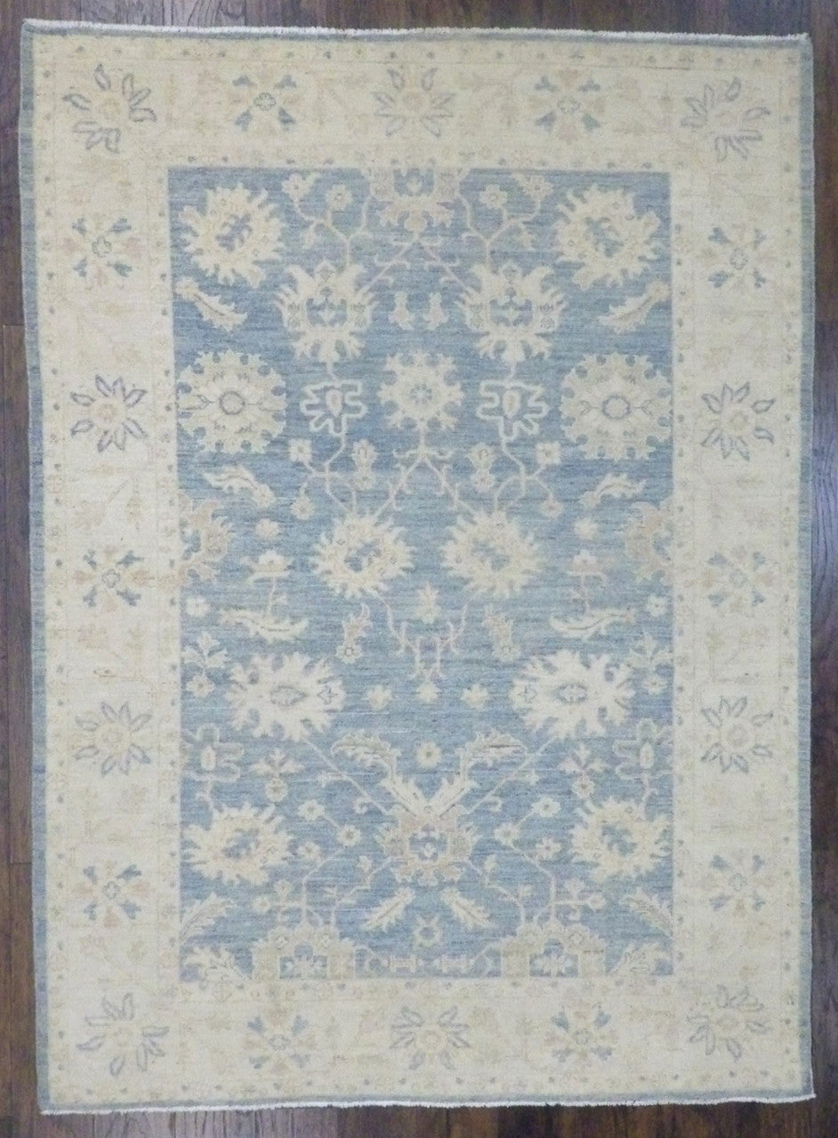 6x9 Oushak Hand-Knotted Wool rug, Rug #101-725