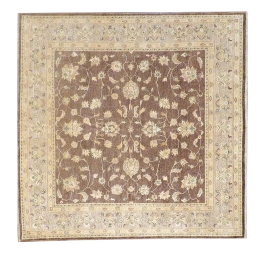 8x8 Oushak Hand-Knotted Wool rug, Rug #101-923