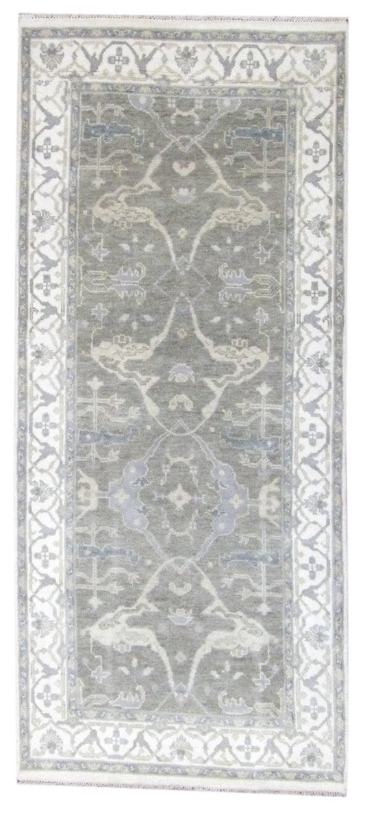 4x10 Oushak Hand-Knotted Wool rug, Rug #101-1169