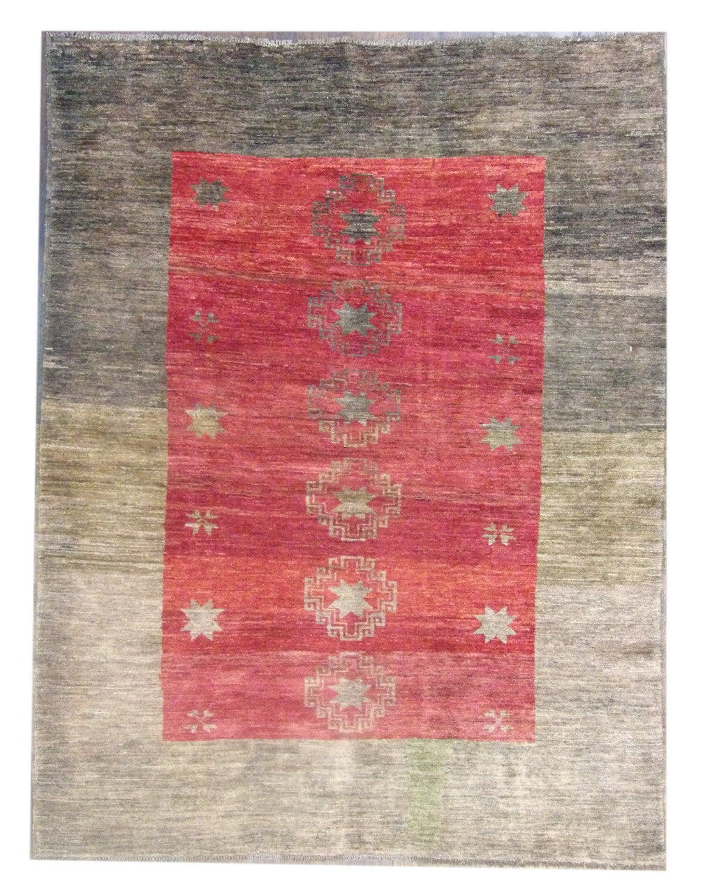 5x8 Antique Hand-Knotted Wool rug, Rug #101-797