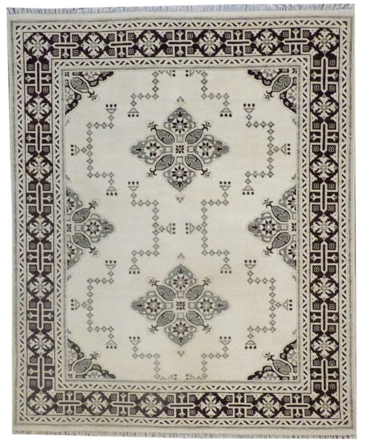 8x10 Tribal Hand-Knotted Wool rug, Rug #101-987