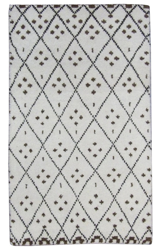 3x5 Moroccan Hand-Knotted Wool rug, Rug #101-197