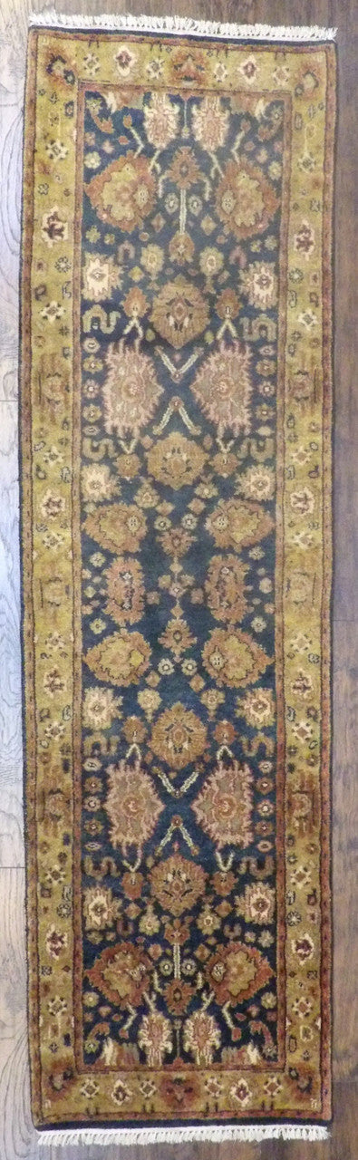 2x10 Antique Hand-Knotted Wool rug, Rug #101-611