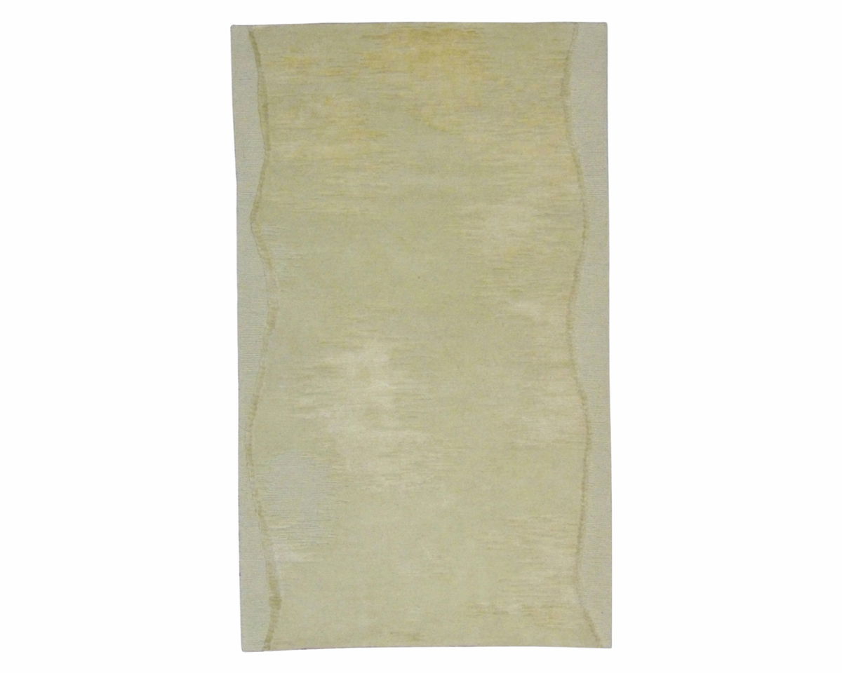 3x5 Modern Hand-Knotted Silk rug, Rug #101-156