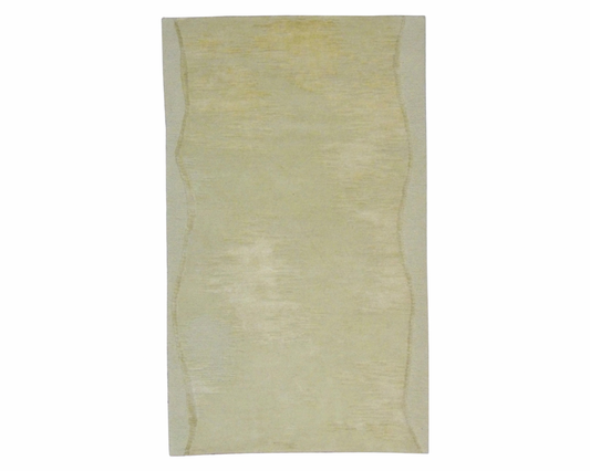 3x5 Modern Hand-Knotted Silk rug, Rug #101-156