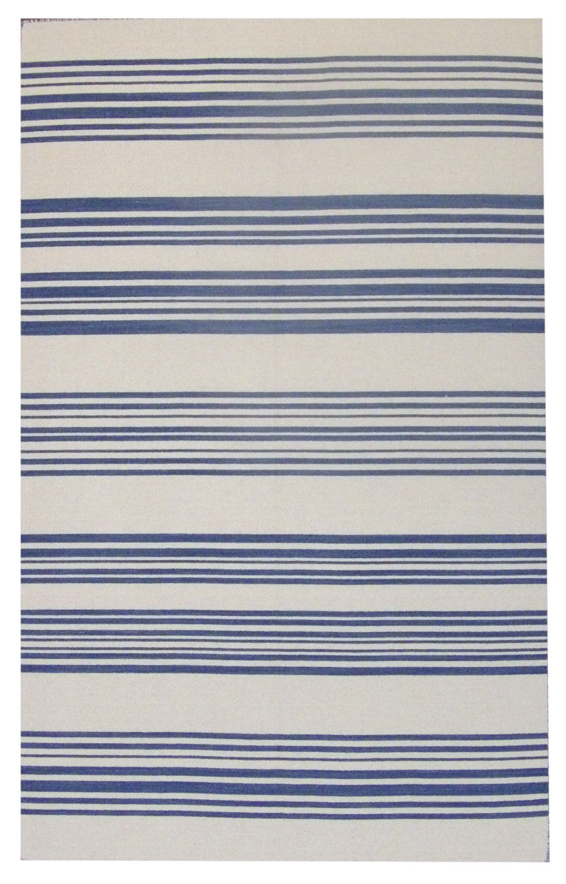 5x8 Coastal Hand-Knotted Wool rug, Rug #101-819