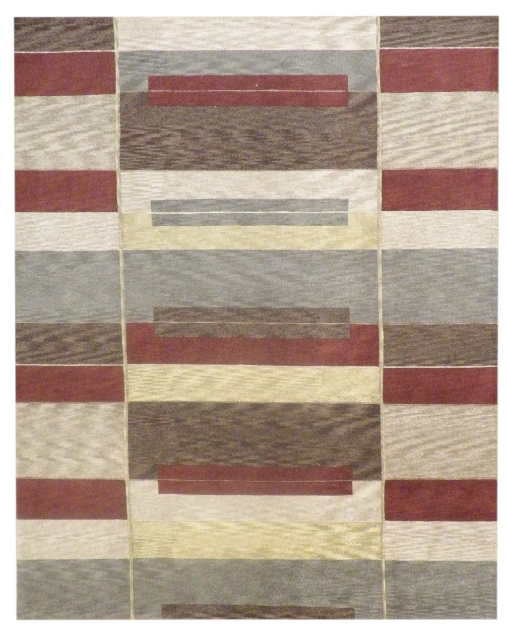 Tribal Hand-Knotted Wool rug, Rug #101-1034