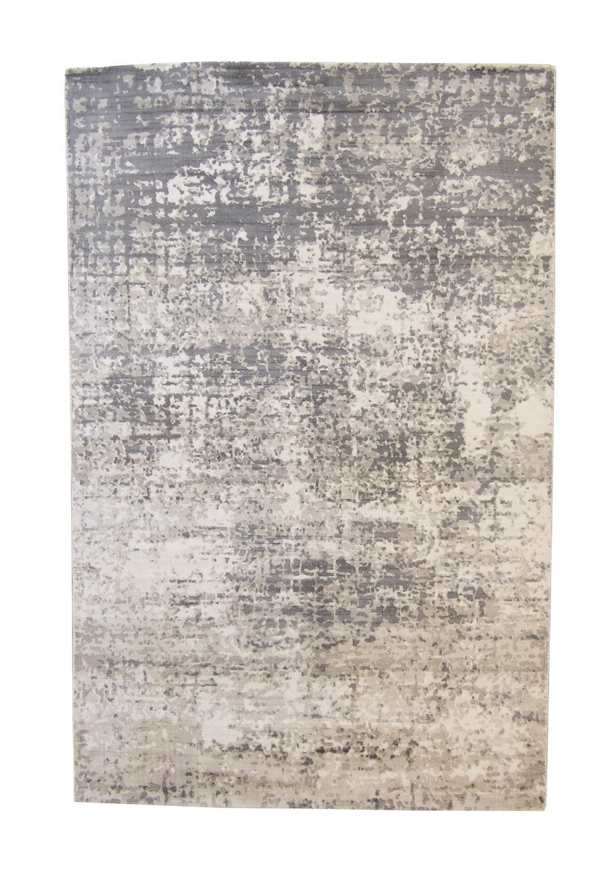 5x8 Modern Hand Loom Silk rug, Rug #101-5129