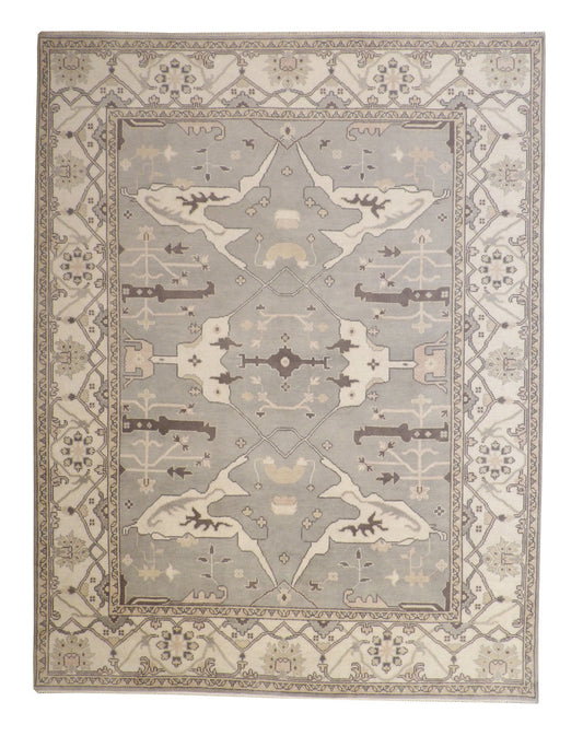 9x12 Oushak Hand-Knotted Wool rug, Rug #101-20334