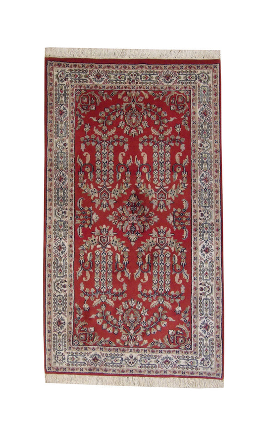 3x6 Traditional Hand-Knotted Wool rug, Rug #101-2186