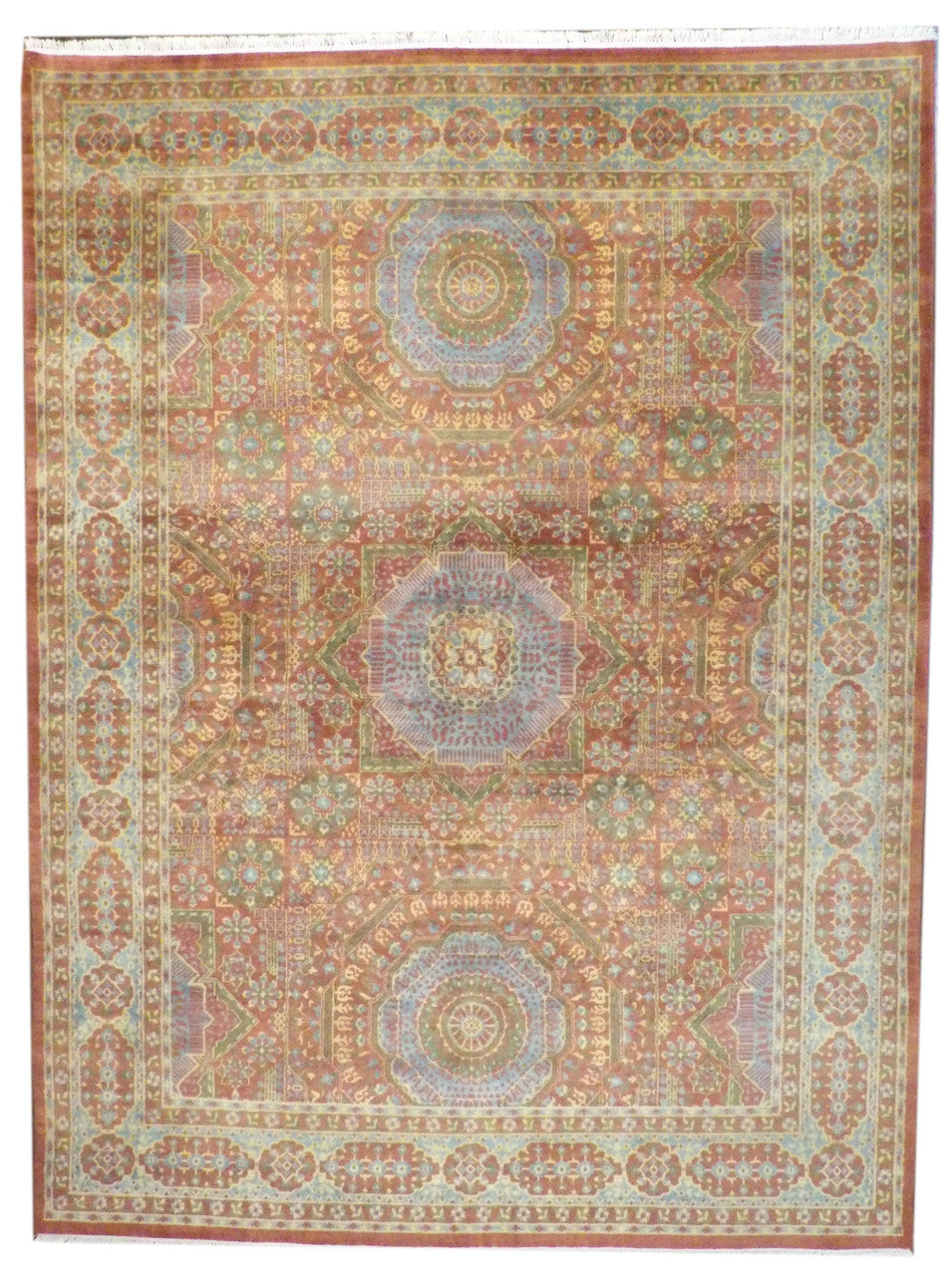 9x12 Oushak Hand-Knotted Wool rug, Rug #101-271