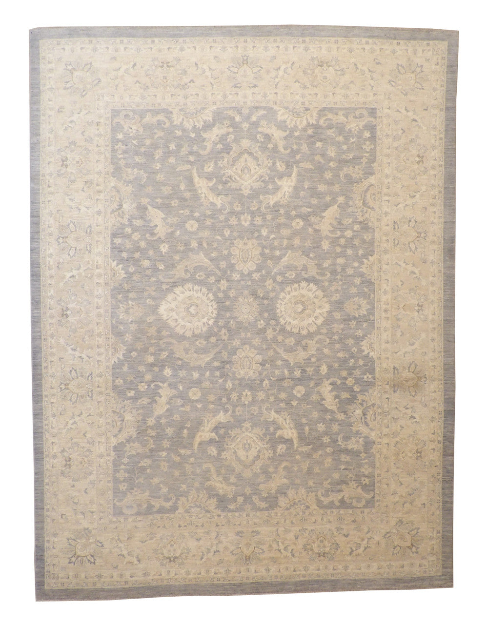 9x12 Transitional Hand-Knotted Wool rug, Rug #101-5023