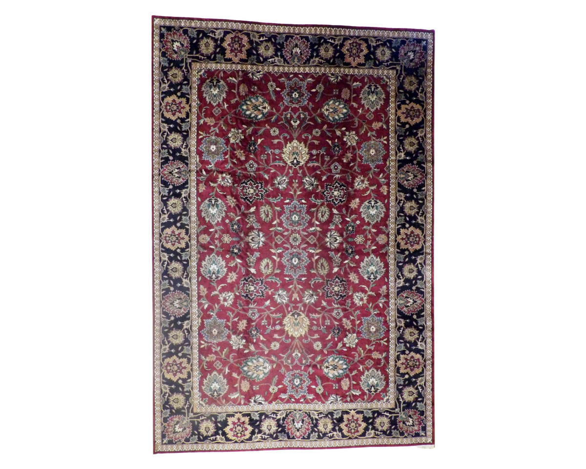 12x18 Traditional Hand-Knotted Wool rug, Rug #101-1136