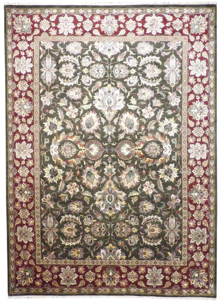 Persian Hand-Knotted Silk rug, Rug #101-247