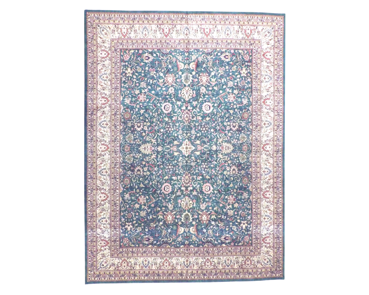 Traditional Hand-Knotted Wool rug, Rug #101-1154